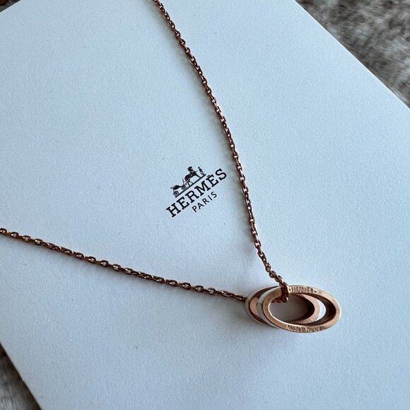 Hermes Hermès Necklace Pendant White - not the mini size one - Picture 7 of 16